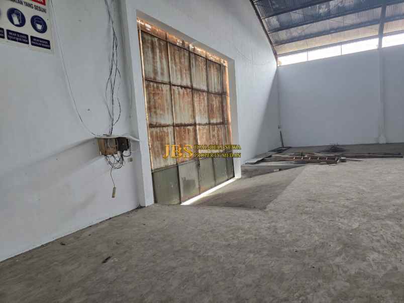 disewakan gudang di jalan besar tembung deli serdang