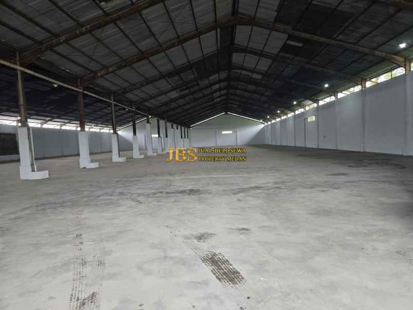 disewakan gudang di jalan besar tembung deli serdang