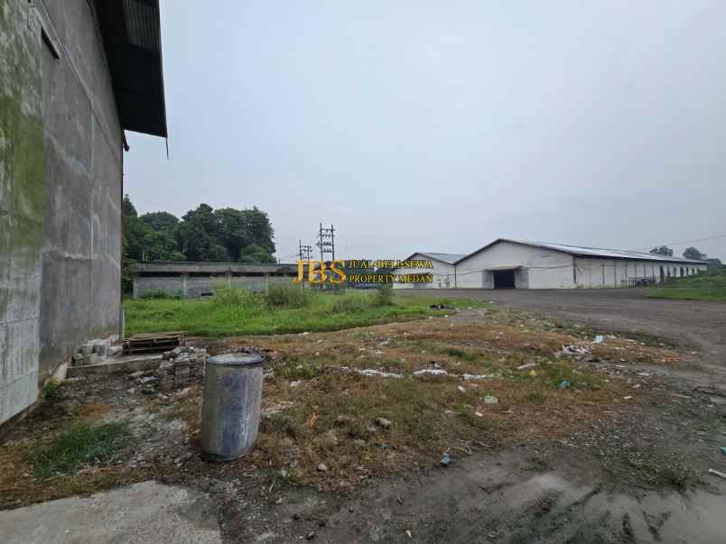 disewakan gudang di jalan besar tembung deli serdang