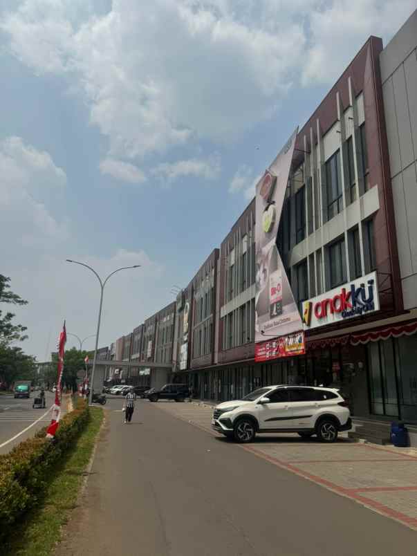 disewakan ruko gudang kantor front row kota wisata cibubur