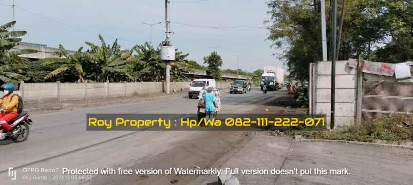 disewakan tanah jl raya cakung cilincing