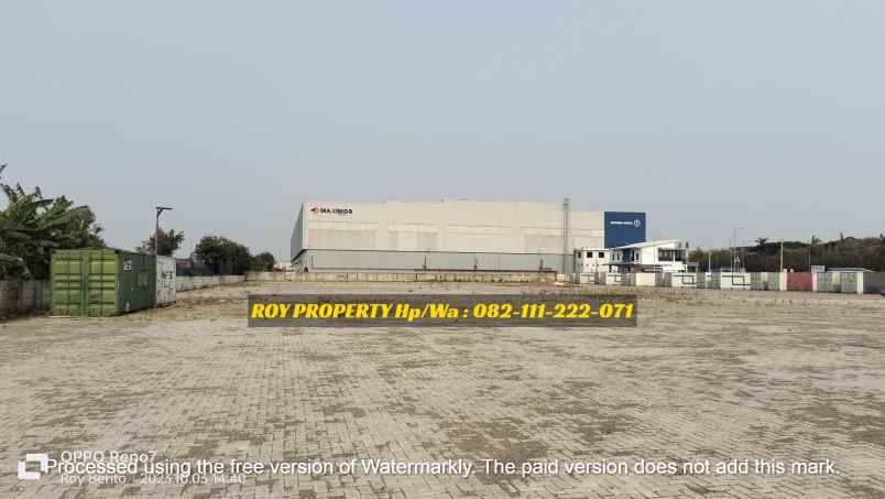 disewakan tanah jl raya cakung cilincing