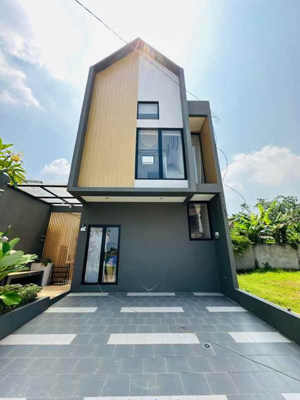 hunian millenials design cantik nempel bsd