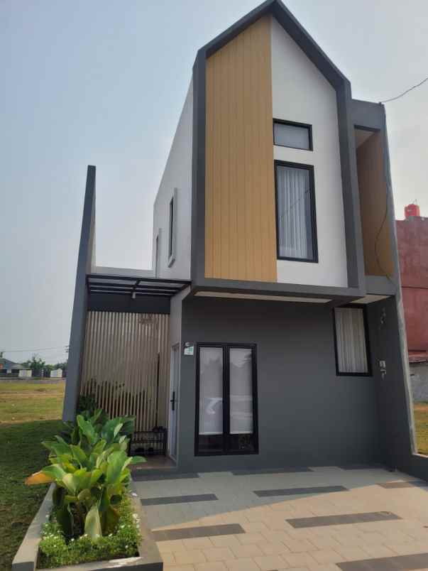 hunian millenials design cantik nempel bsd