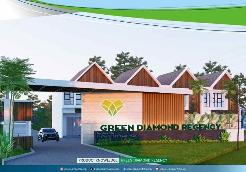 hunian rumah cantik green diamond regency suci manyar