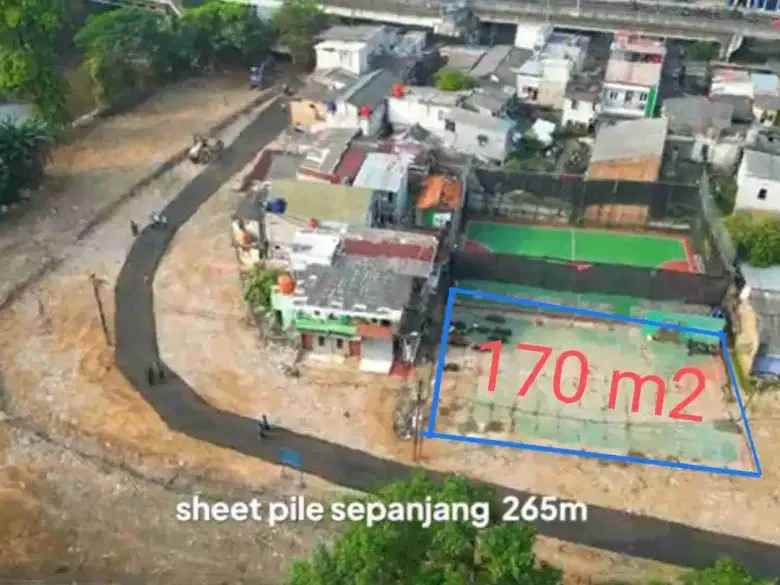jual rugi tanah pancoran murah harga nego bu