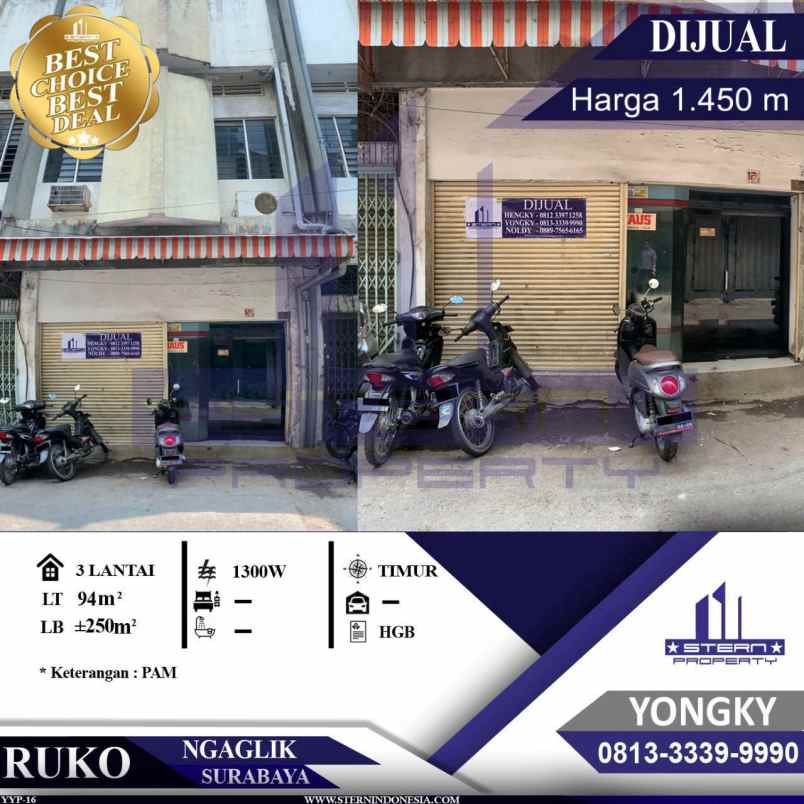 jual ruko ngaglik surabaya