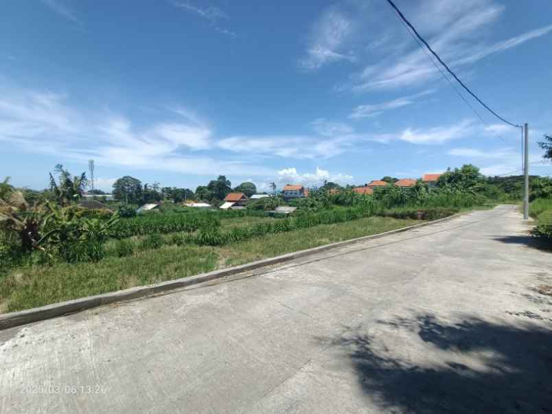 land for leasehold close komune beach club bali