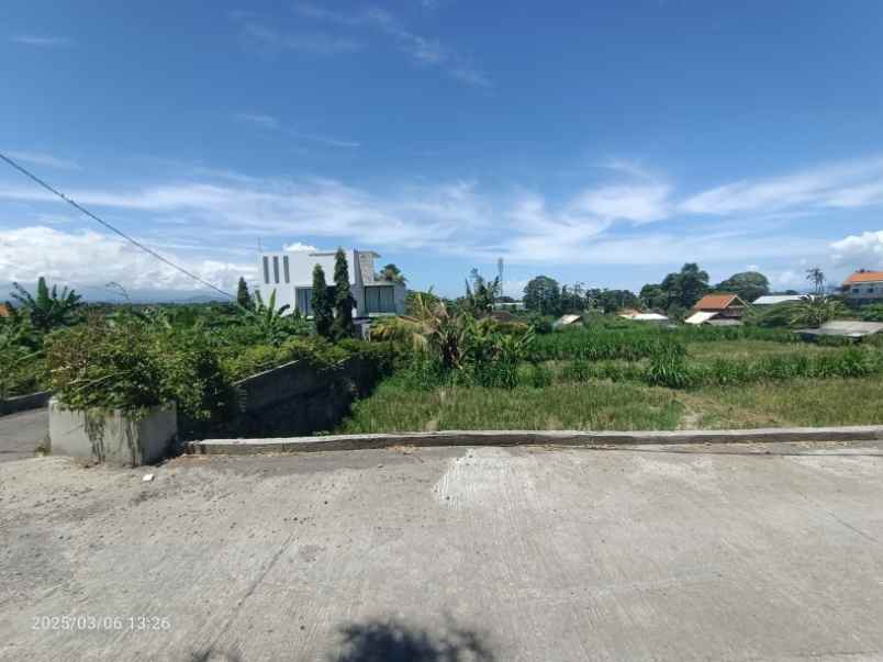 land for leasehold close komune beach club bali