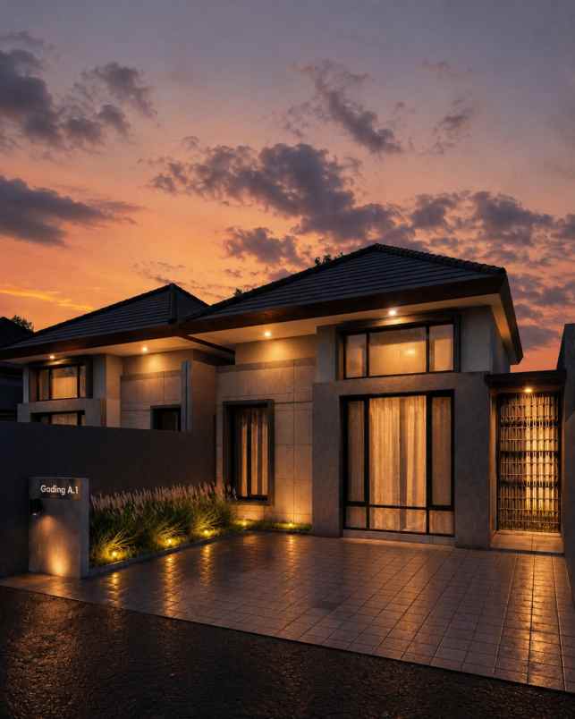 perumahan modern di kaliurang