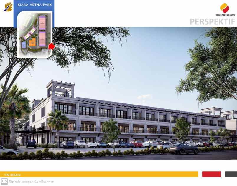 ruko baru 3 lantai di kota bandung