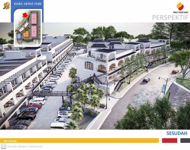 ruko baru 3 lantai di kota bandung