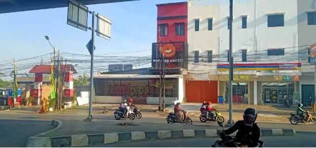ruko gudang kantor jalan raya kalimalang