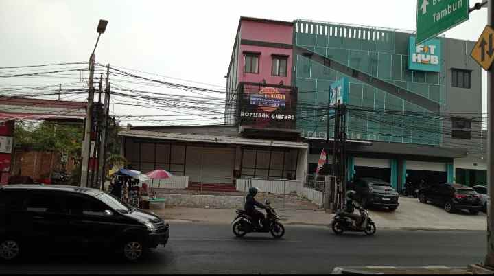 ruko gudang kantor jalan raya kalimalang