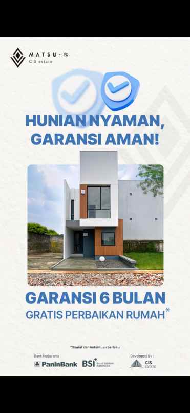 rumah 2 lantai minimalis dekat mrt 1 4 m an