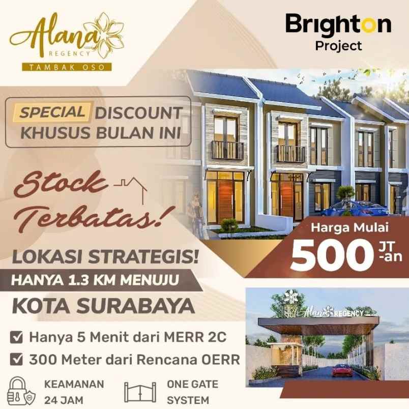 rumah alana regency tambak oso
