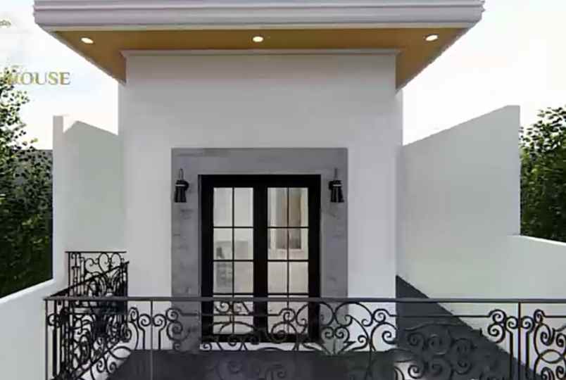 rumah baru disain classic eropa di tapos depok