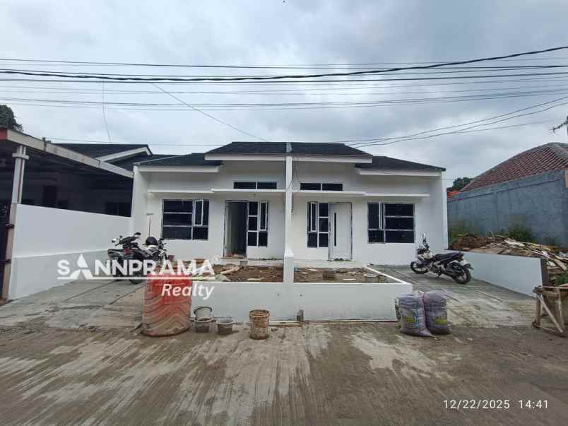 rumah baru siap huni komplek visar cibinong rn