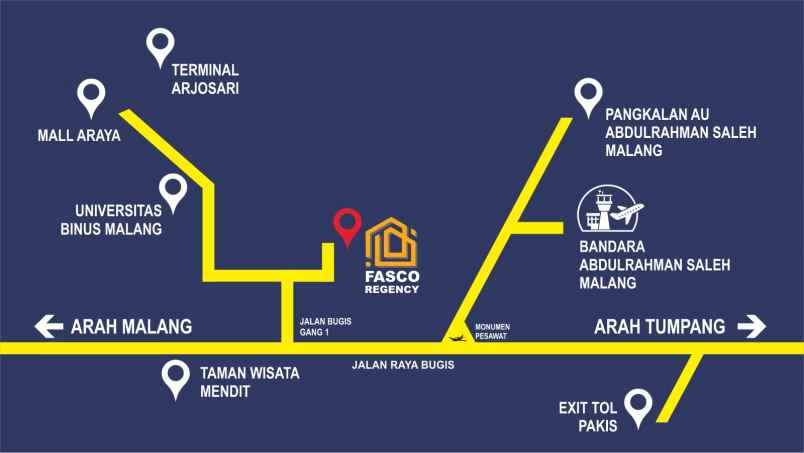 rumah berkonsep villa dibawah 1m