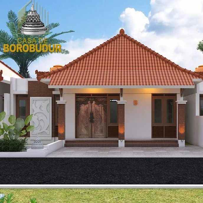 Rumah Cantik Tanah Luas Di Borobudur Magelang