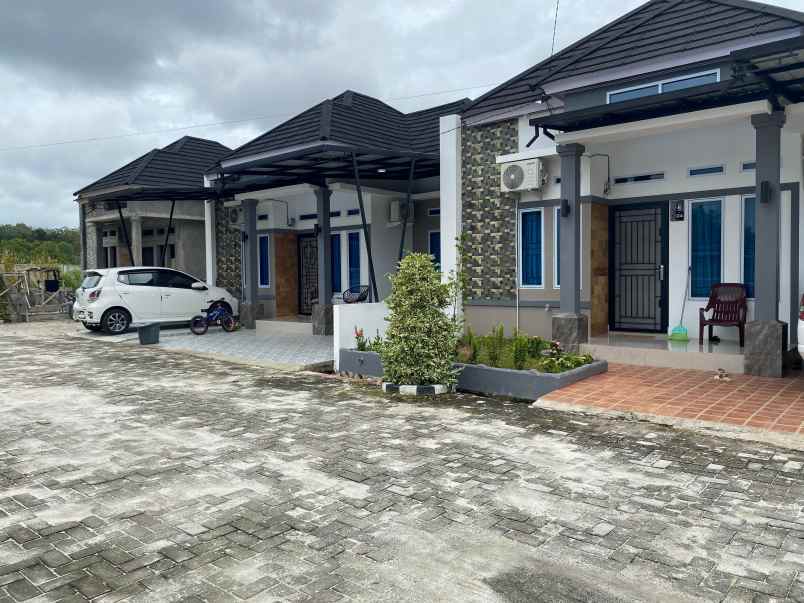 rumah cluster nyaman type 60 di jalan melati pekanbaru