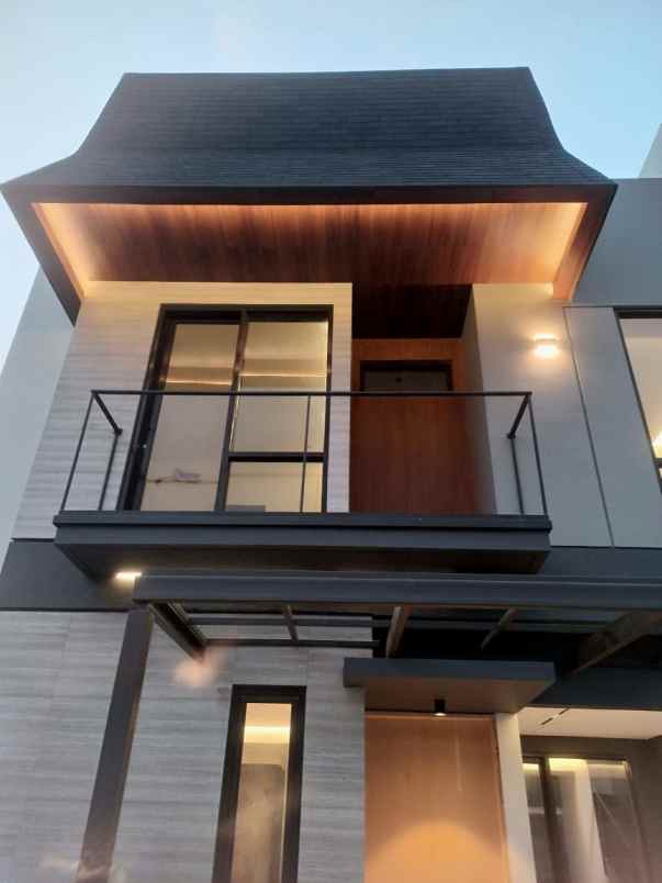 rumah cluster premium 2 5 lantai di pancoran mas depok