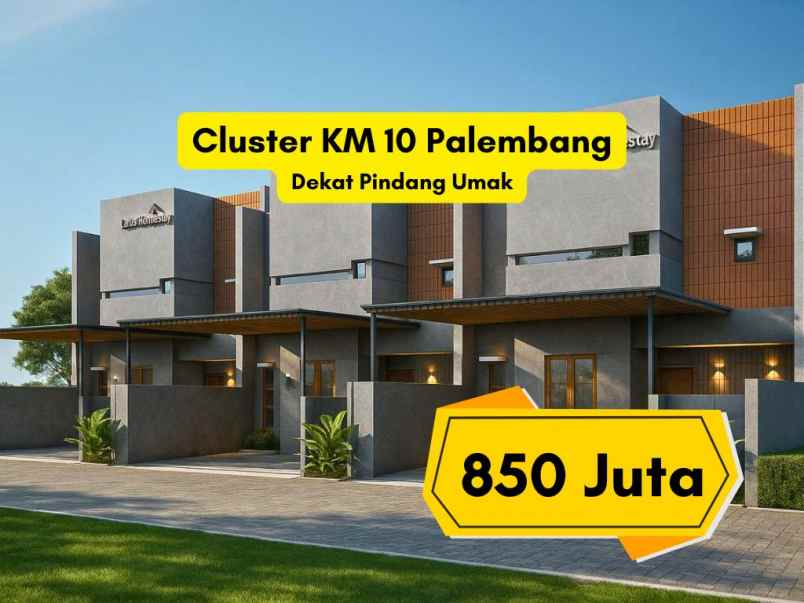 rumah dijual palembang area km 10
