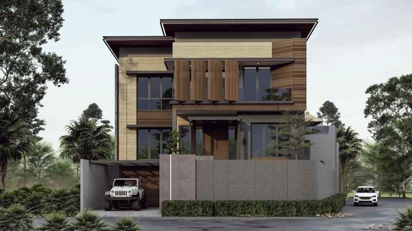 rumah dua lantai dilokasi impian