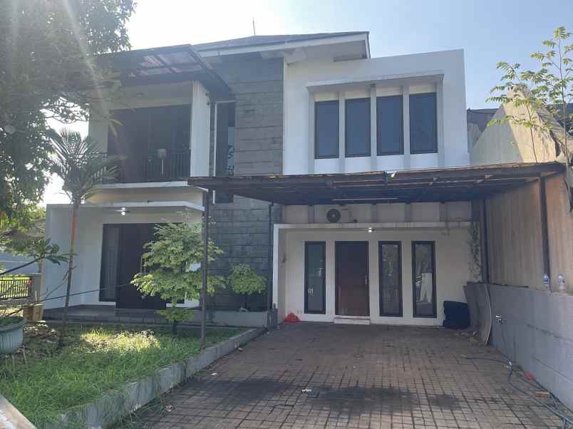 rumah hook bagus siap huni kemang pratama 2 bekasi