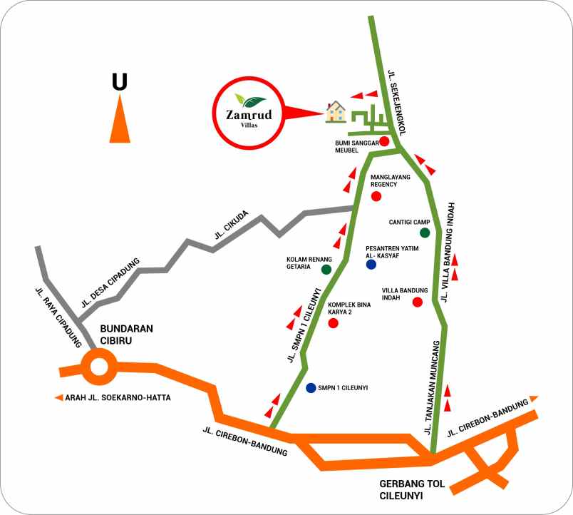 rumah jl sekejengkol cimekar