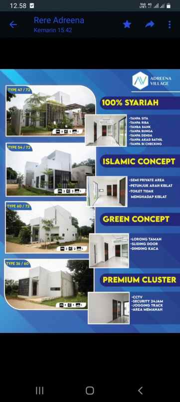 Rumah Syariah Dicileungsi Di Bogor