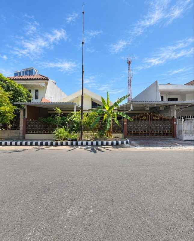 rumah kertajaya indah strategis row 3 mobil