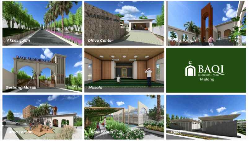 rumah masa depan islami fasilitas lengkap di malang