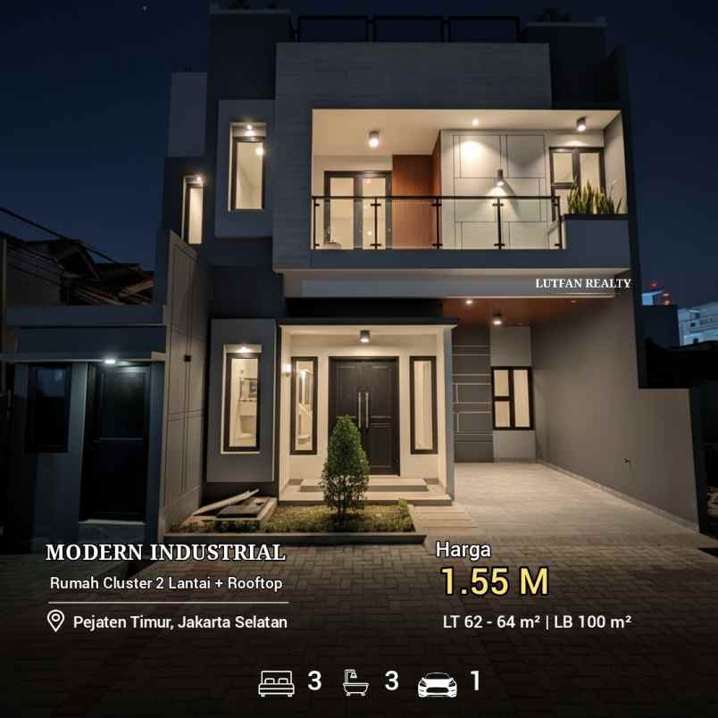 rumah pejaten timur dalam cluster