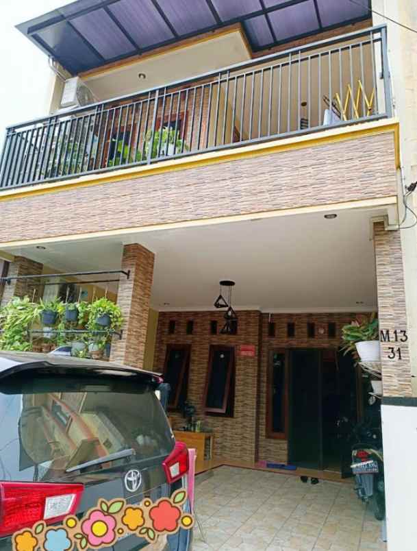 rumah semi furnished 2 lantai di dukuh zambrud bekasi