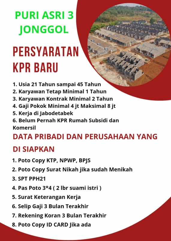 rumah subsidi murah di cileungsi bogor