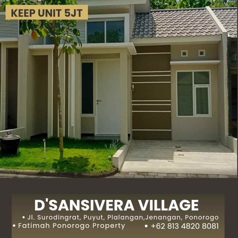 rumah syariah minimalis modern ponorogo