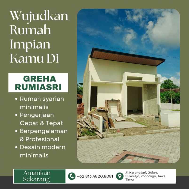 rumah terlaris syariah di kota ponorogo