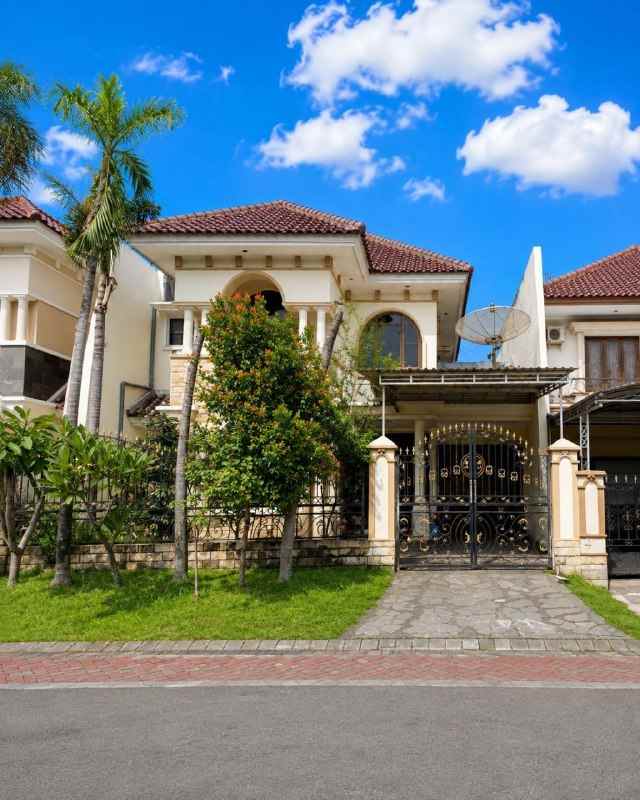 rumah villa bukit mas cluster monaco siap huni
