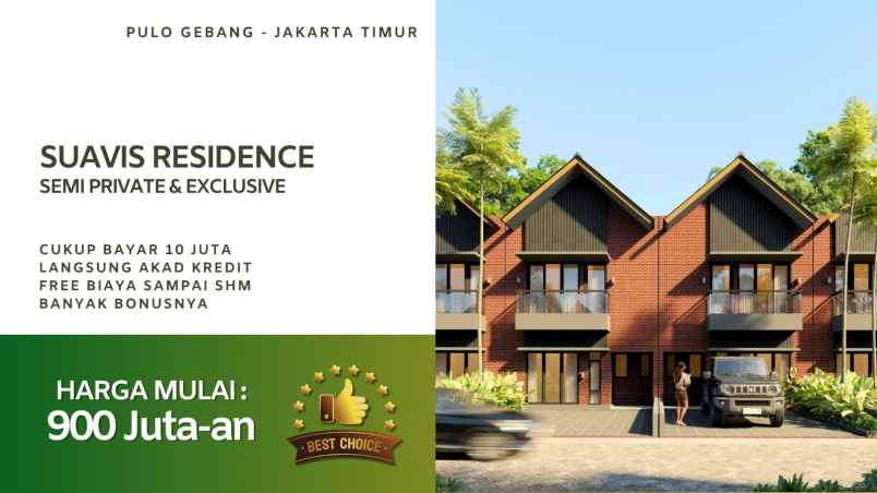 suavis residence pulo gebang