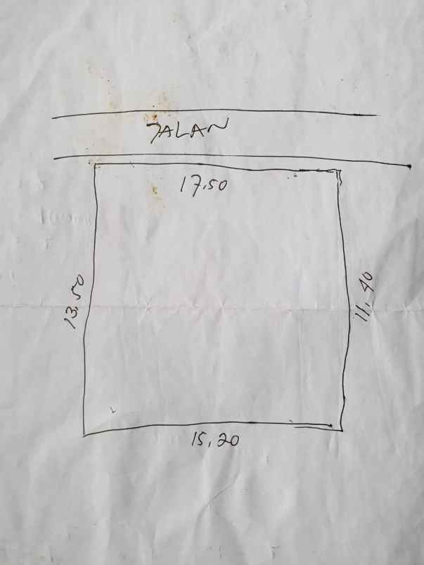 tanah jl merpati raya sawah lama