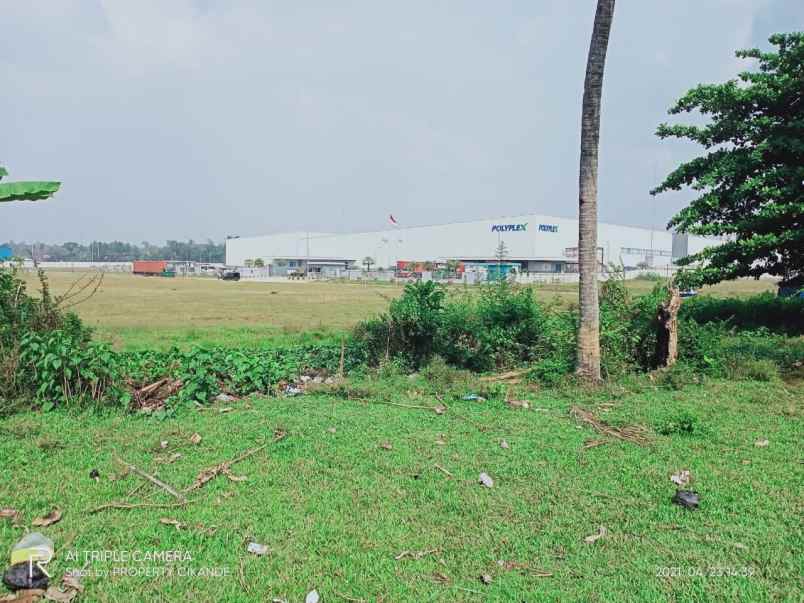 tanah jln serang jakarta cikande