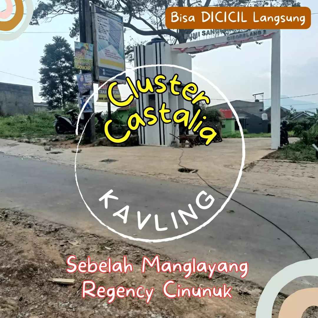 tanah kavling murah dekat borma cinunuk bandung timur