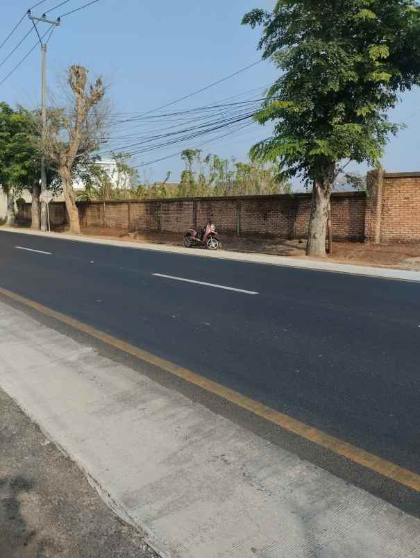 tanah mainroad zona industri