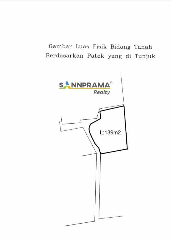tanah siap bangun di rangkapan jaya dekat tol sawangan