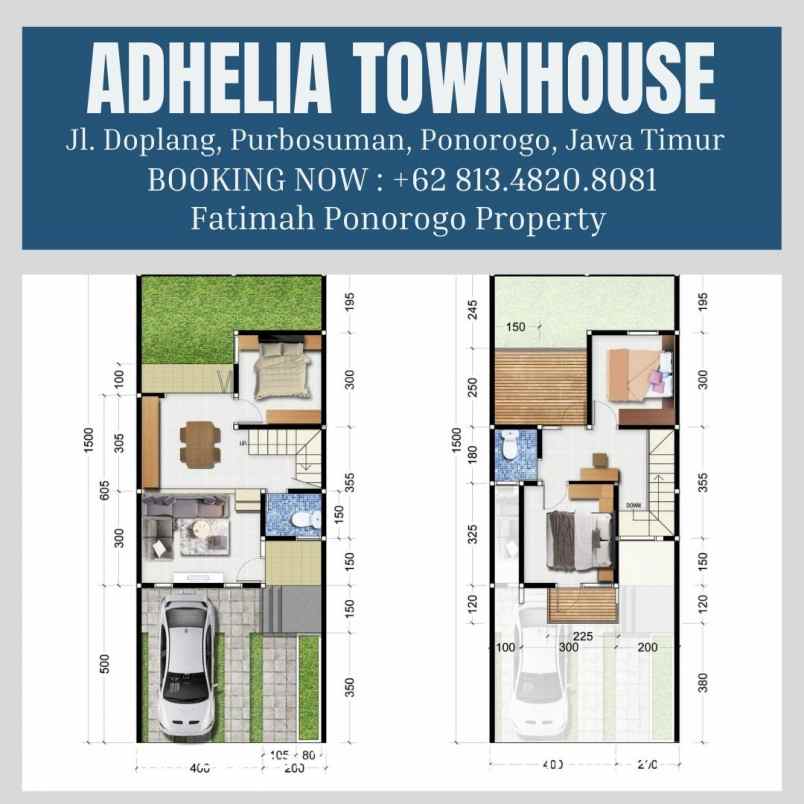 terakhir rumah 2 lantai syariah ponorogo kota