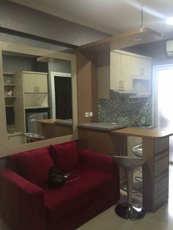 apartemen 2 br furnish siap huni di green pramuka