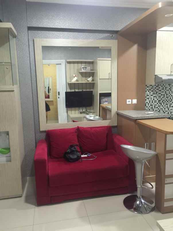 apartemen 2 br furnish siap huni di green pramuka