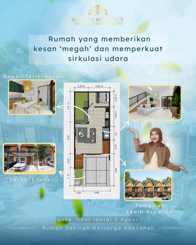 bu rumah 1 miliaran jual 500jtan aja