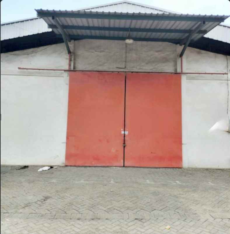 dijual 594 m2 gudang margomulyo permai surabaya